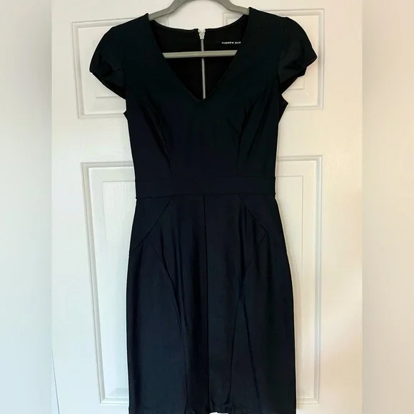 Andrew Marc | Dresses | Little Black Cap Sleeve Dress | Poshmark Andrew Marc | Dresses | Little Black Cap Sleeve Dress | Poshmark